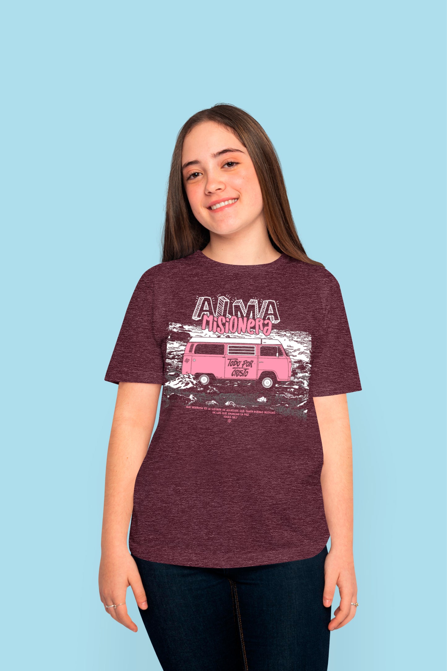 Playera Cristiana Alma Misionera | Xtomorfosis Dama