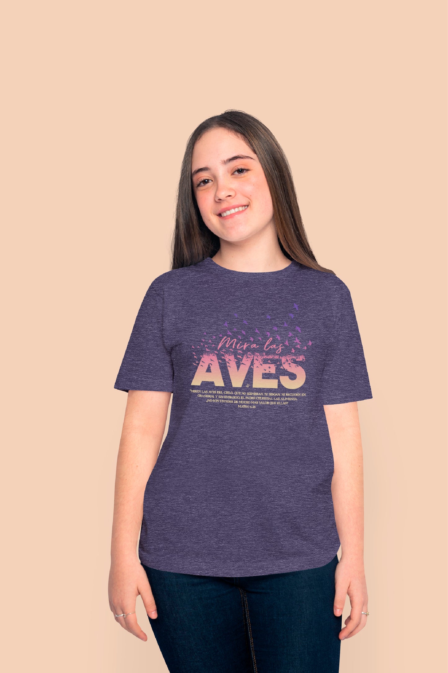 Playera Cristiana Aves | Xtomorfosis Dama