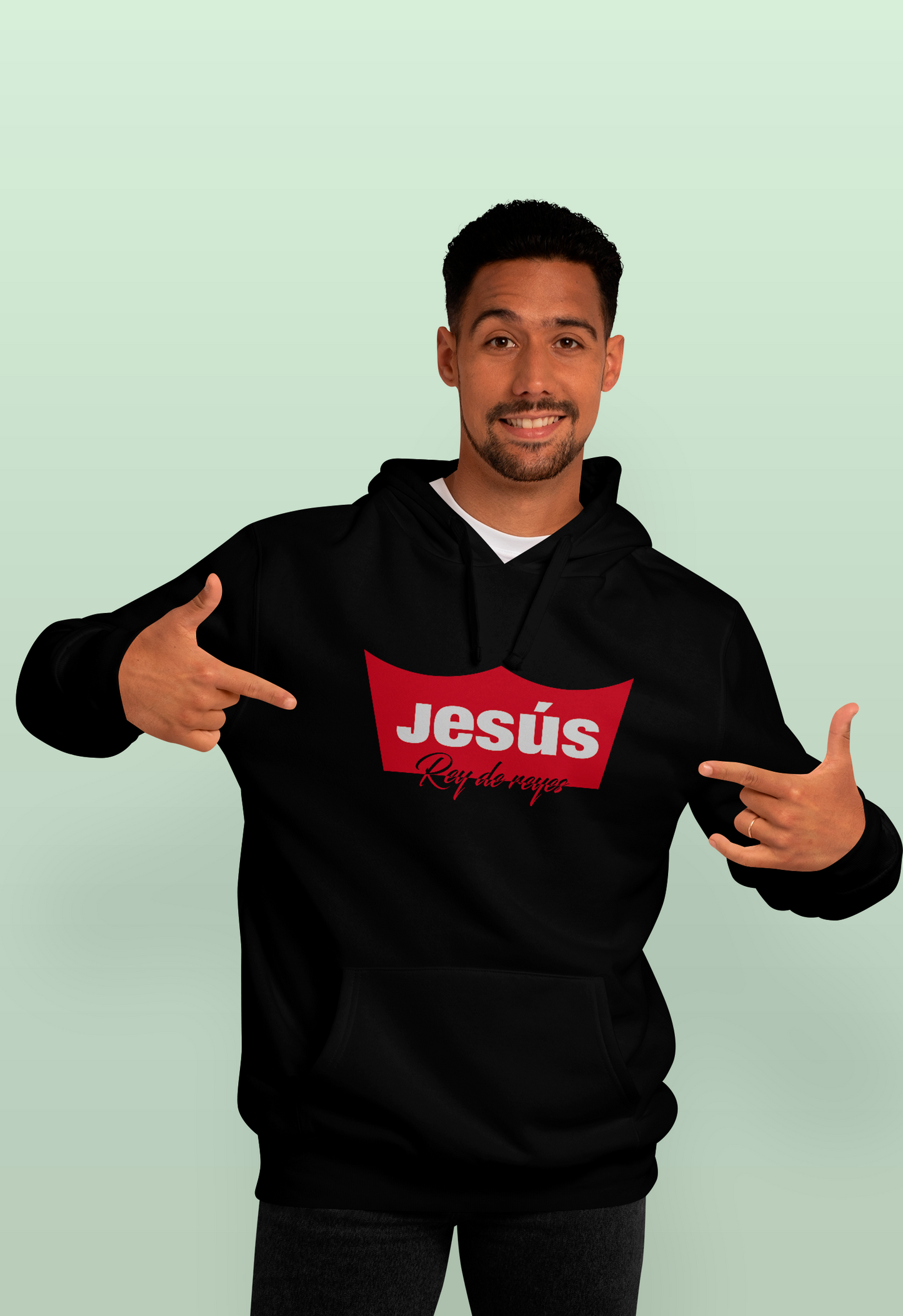 Sudadera Cristiana Rey de Reyes |