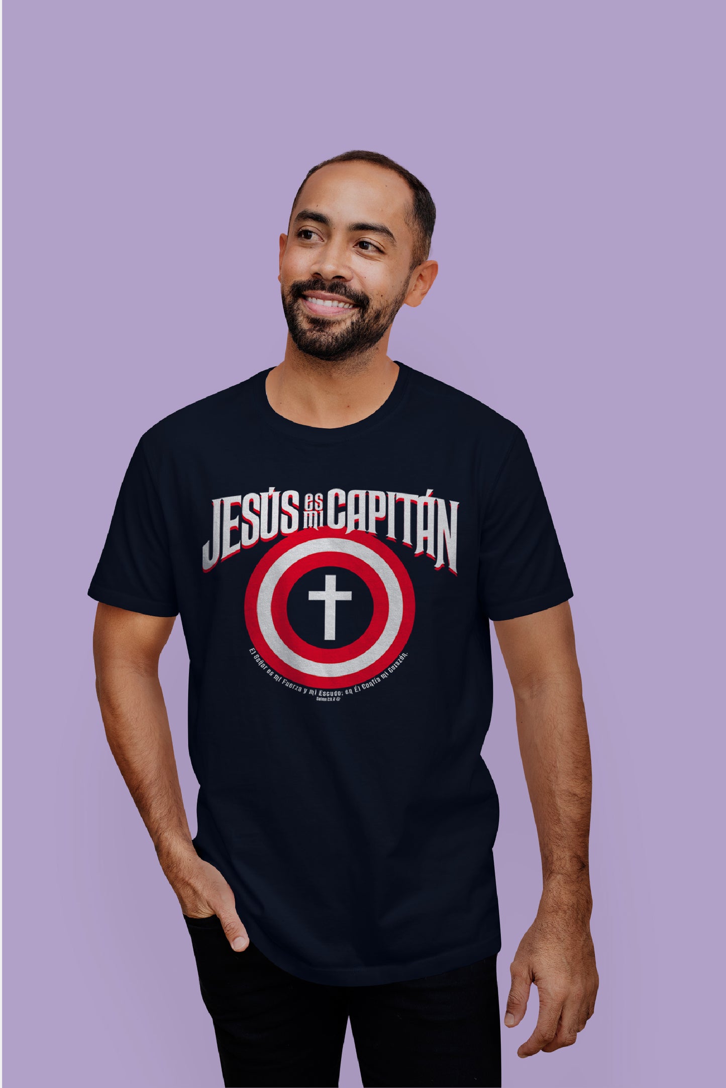 Playera Cristiana Capitán Jesús | Xtomorfosis