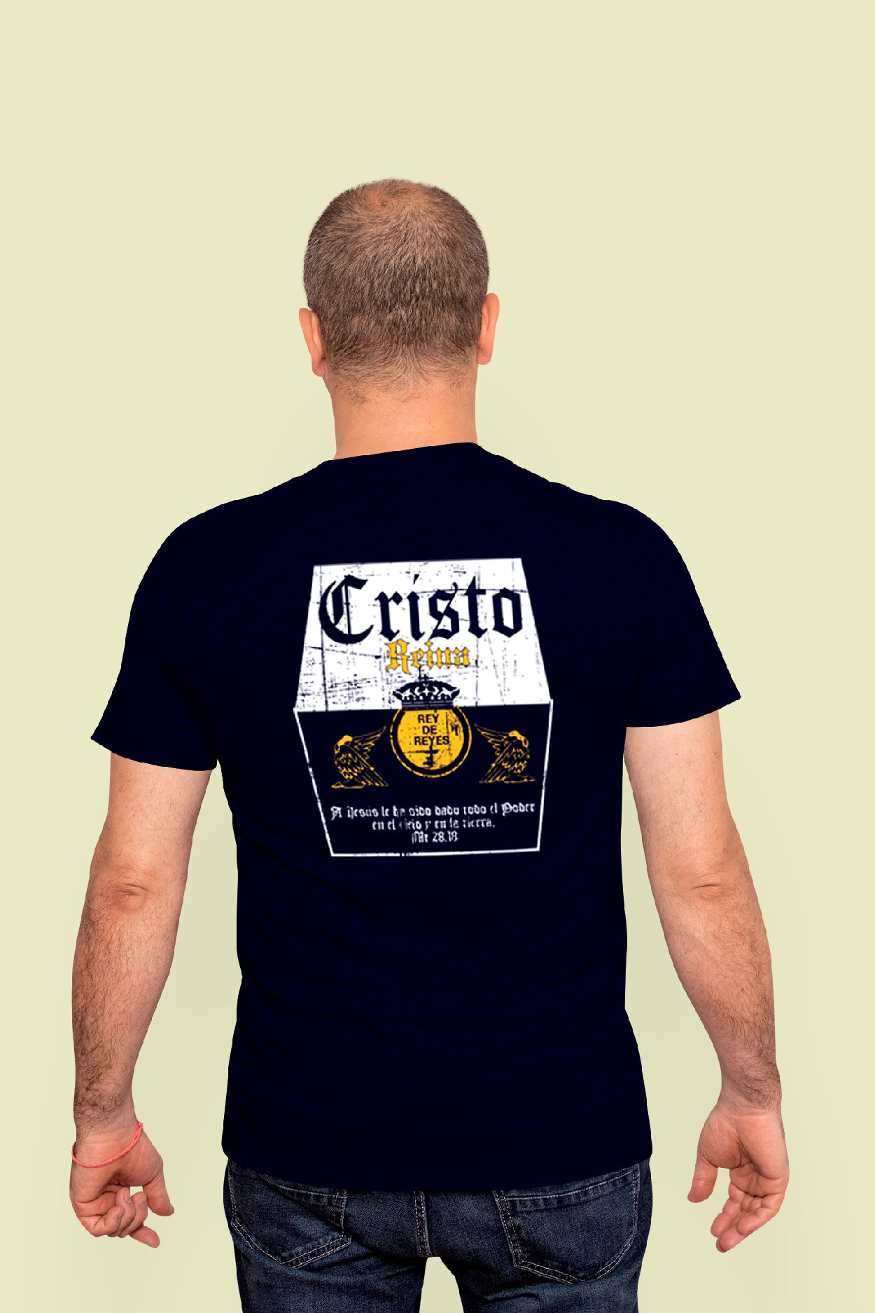 Playera Cristiana Corona Cristo Rey de Reyes | Xtomorfosis