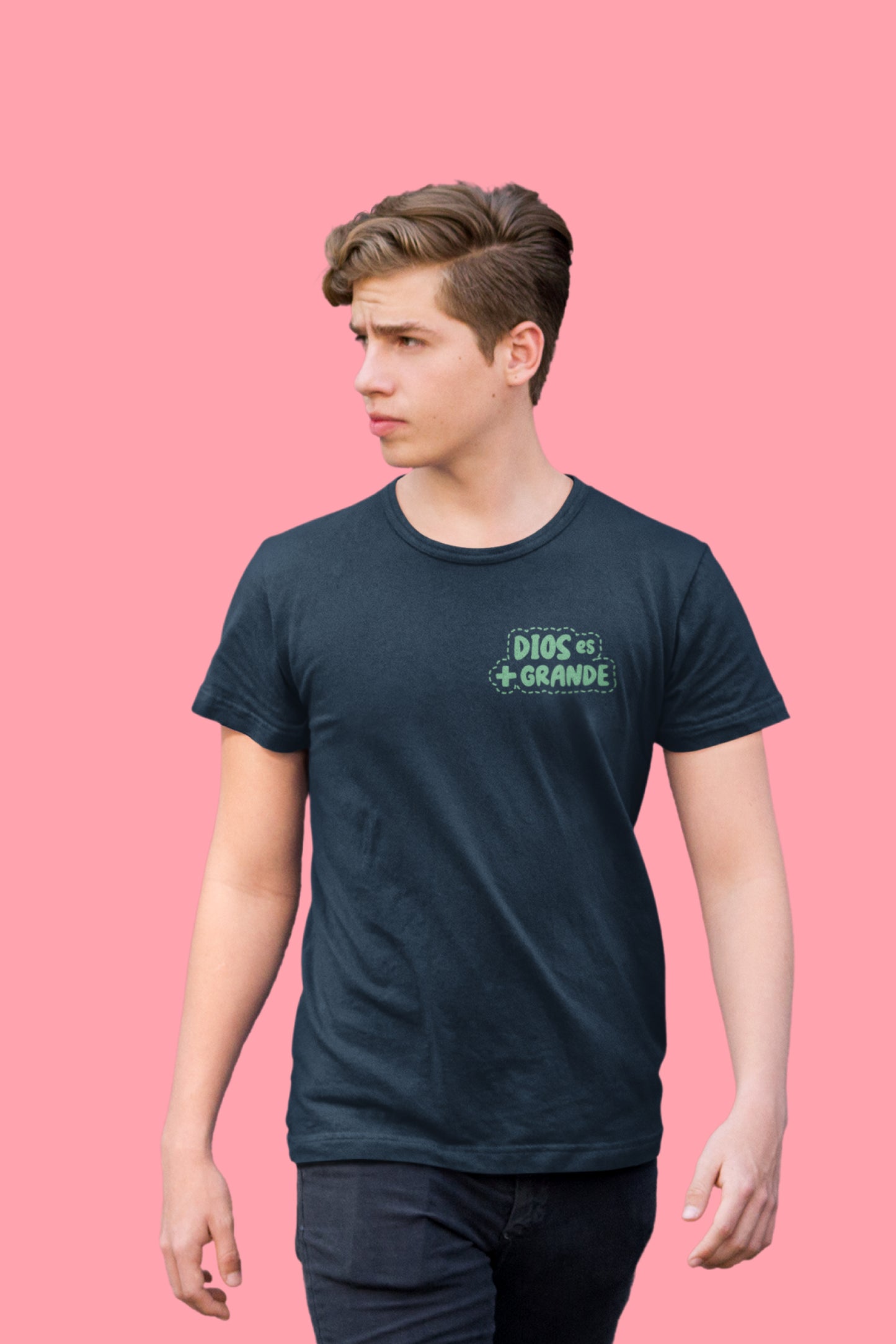 Playera Cristiana Dios es Más Grande | Xtomorfosis