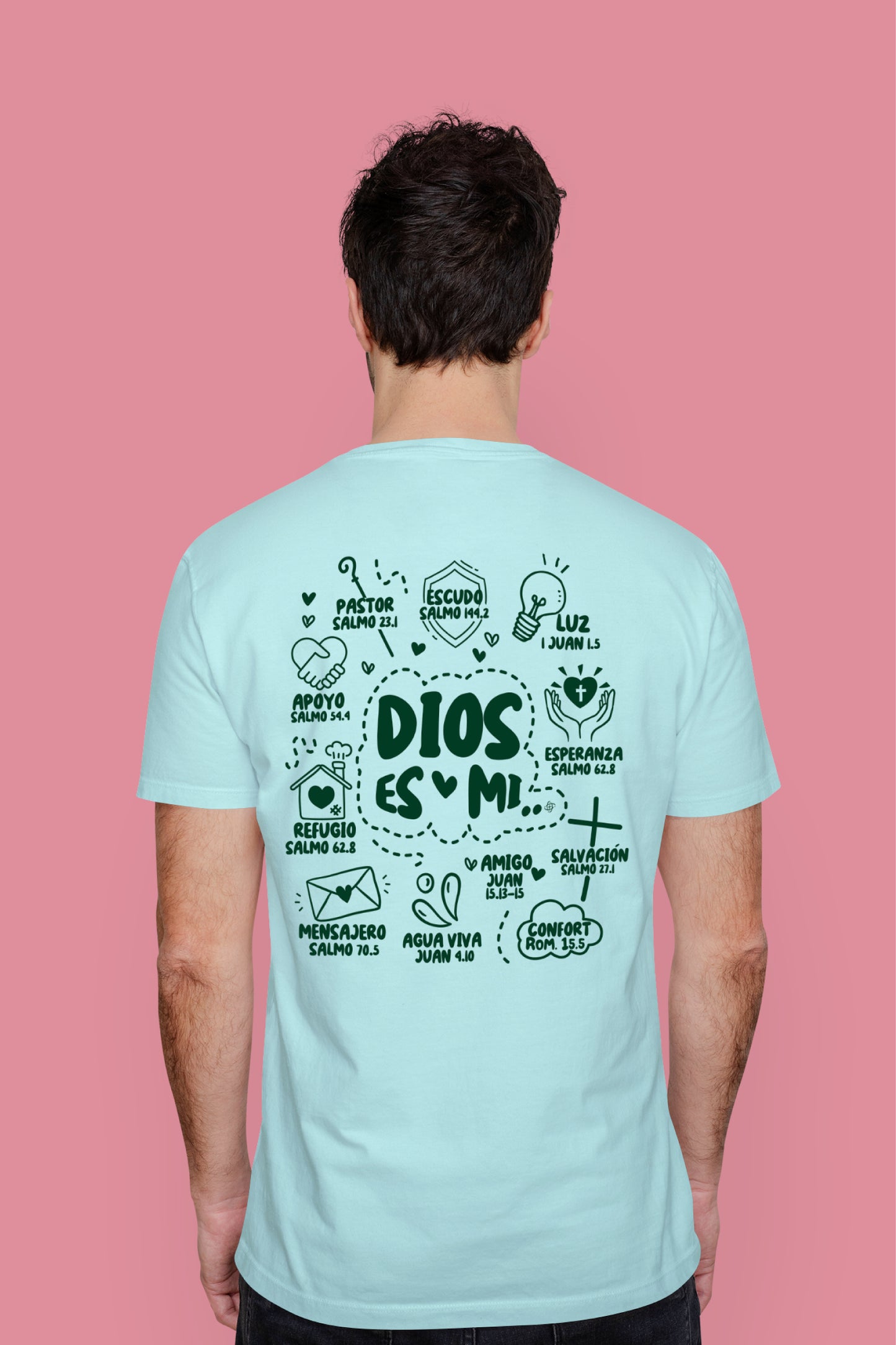 Playera Cristiana Dios es Mi | Xtomorfosis