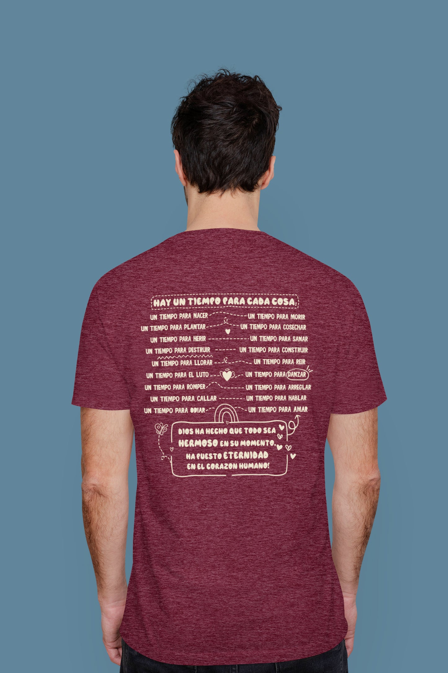 Playera Cristiana Eclesiastés | Xtomorfosis