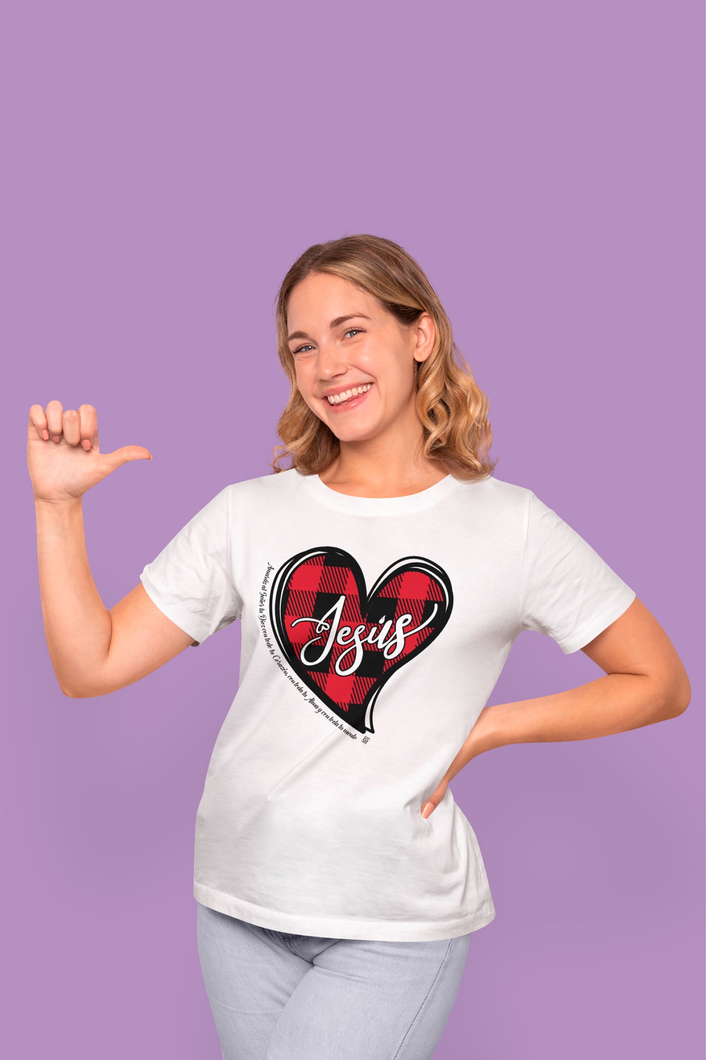 Playera Cristiana Amarás al Señor | Xtomorfosis Dama