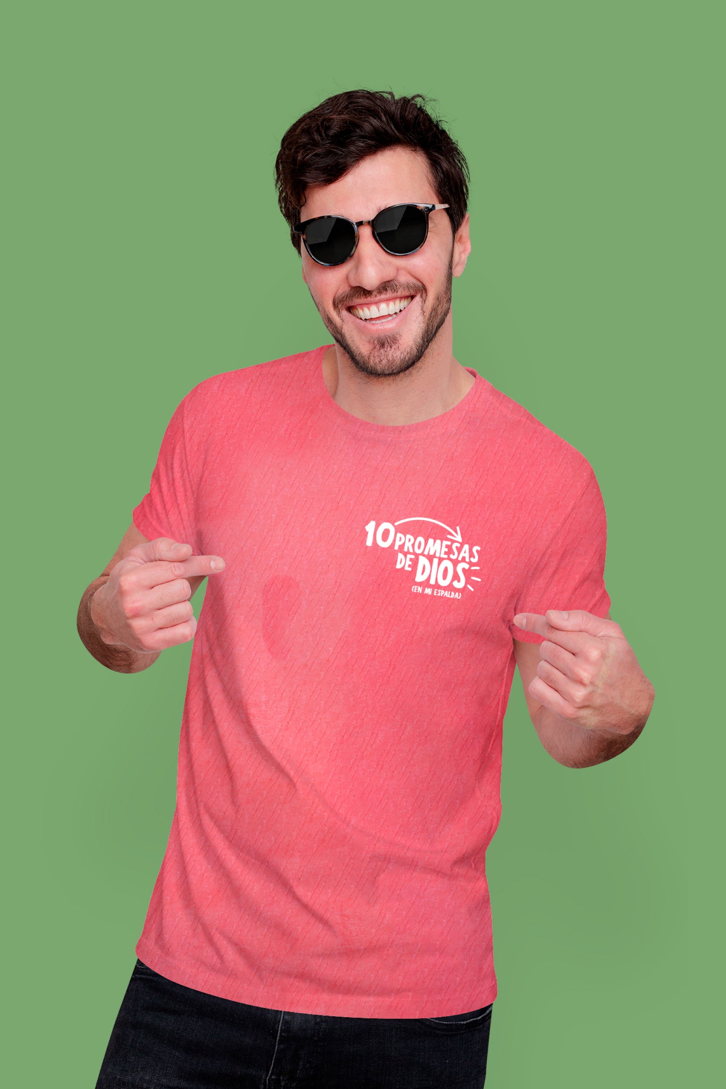 Playera Cristiana 10 Promesas de Dios | Xtomorfosis