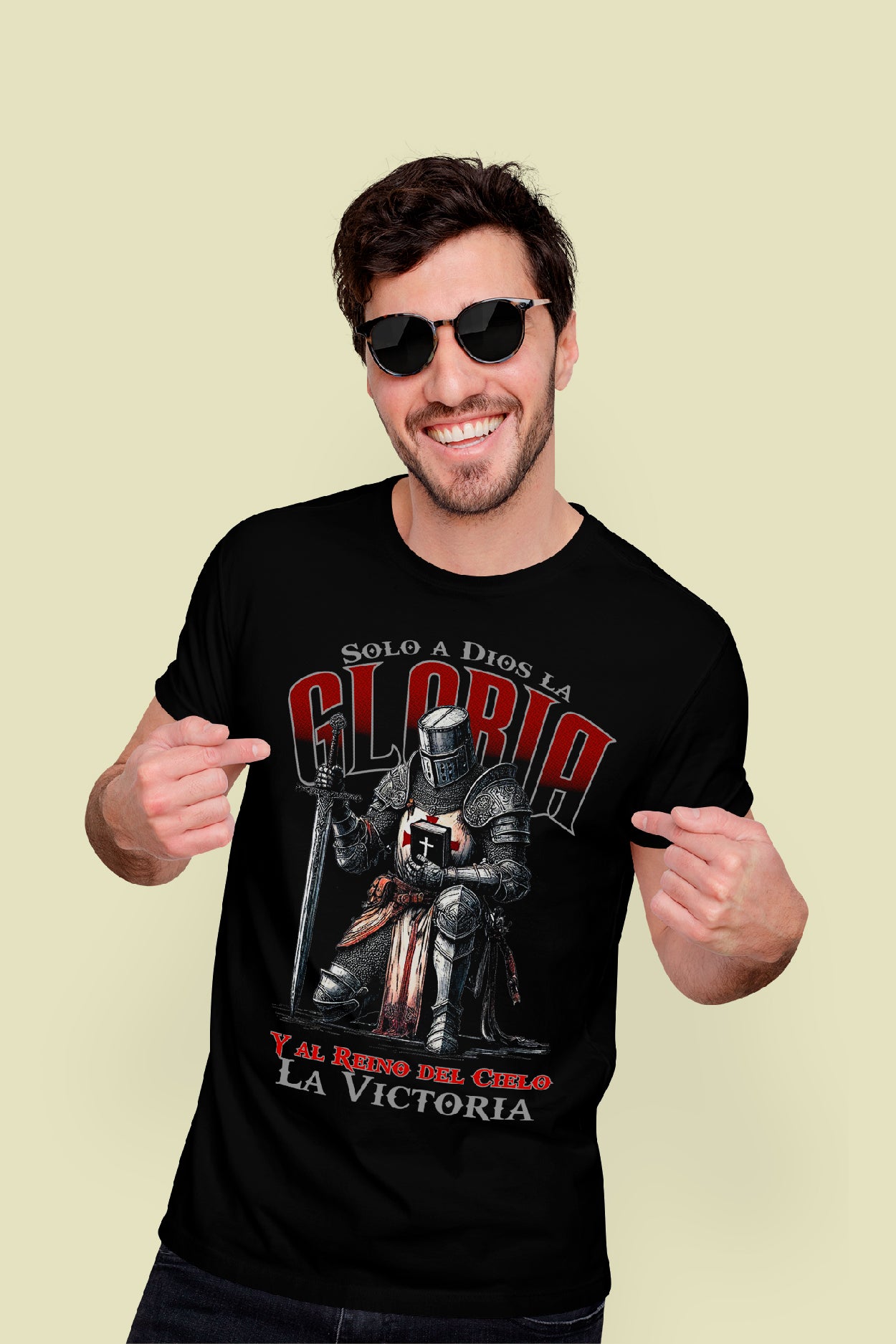 Playera Cristiana Solo a Dios la Gloria | Xtomorfosis