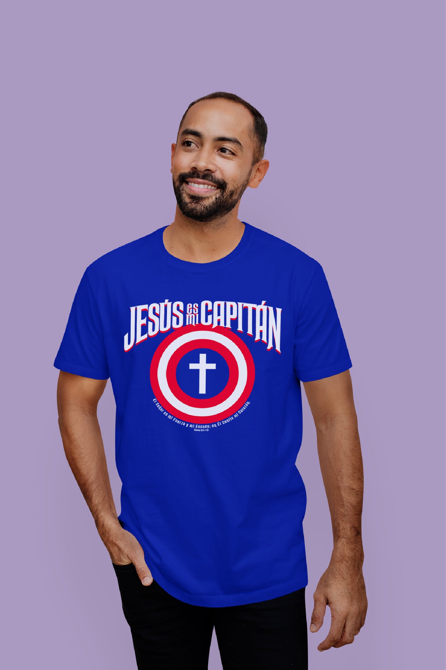Playera Cristiana Capitán Jesús | Xtomorfosis