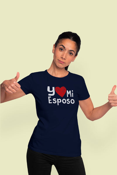 Playera Cristiana Yo Amo a Mi Esposo | Xtomorfosis Dama