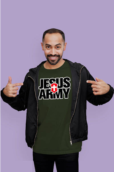 Playera Cristiana Army Soldado de Cristo | Xtomorfosis