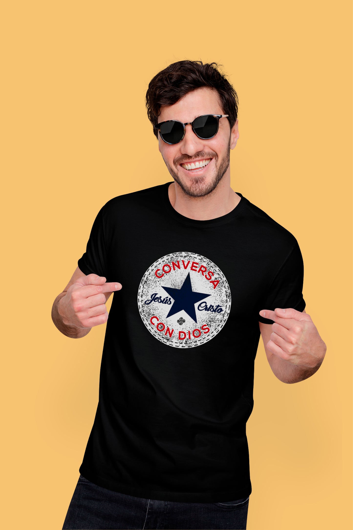 Playera Cristiana Conversa con Dios | Xtomorfosis