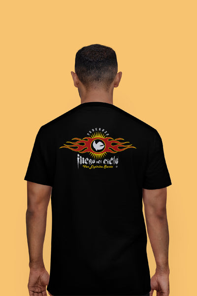Playera Cristiana Fuego del Cielo Espíritu Santo | Xtomorfosis