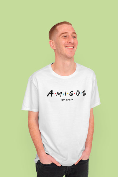 Playera Cristiana Amigos en Cristo | Xtomorfosis