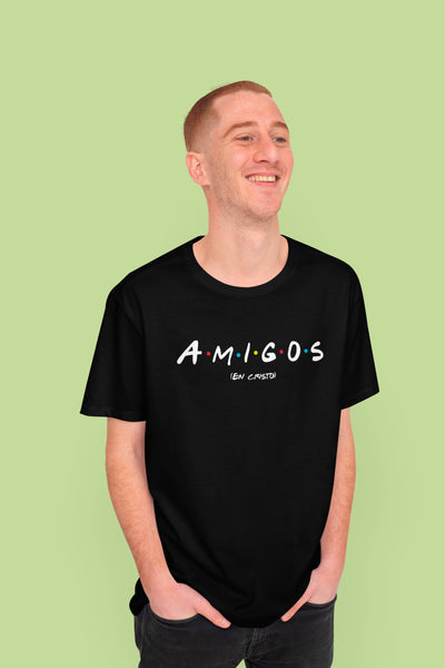 Playera Cristiana Amigos en Cristo | Xtomorfosis