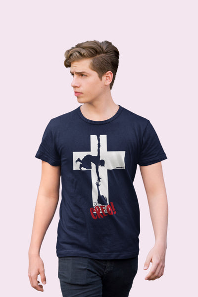 Playera Cristiana Creo Juan 3:16 | Xtomorfosis