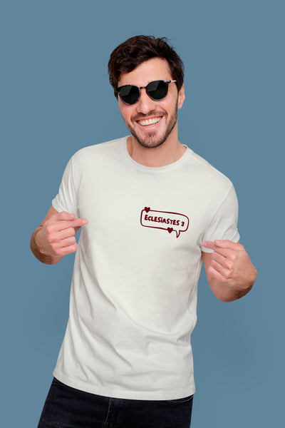 Playera Cristiana Eclesiastés | Xtomorfosis