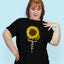 Playera Cristiana Jesús Girasol | Xtomorfosis Dama