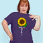 Playera Cristiana Jesús Girasol | Xtomorfosis Dama