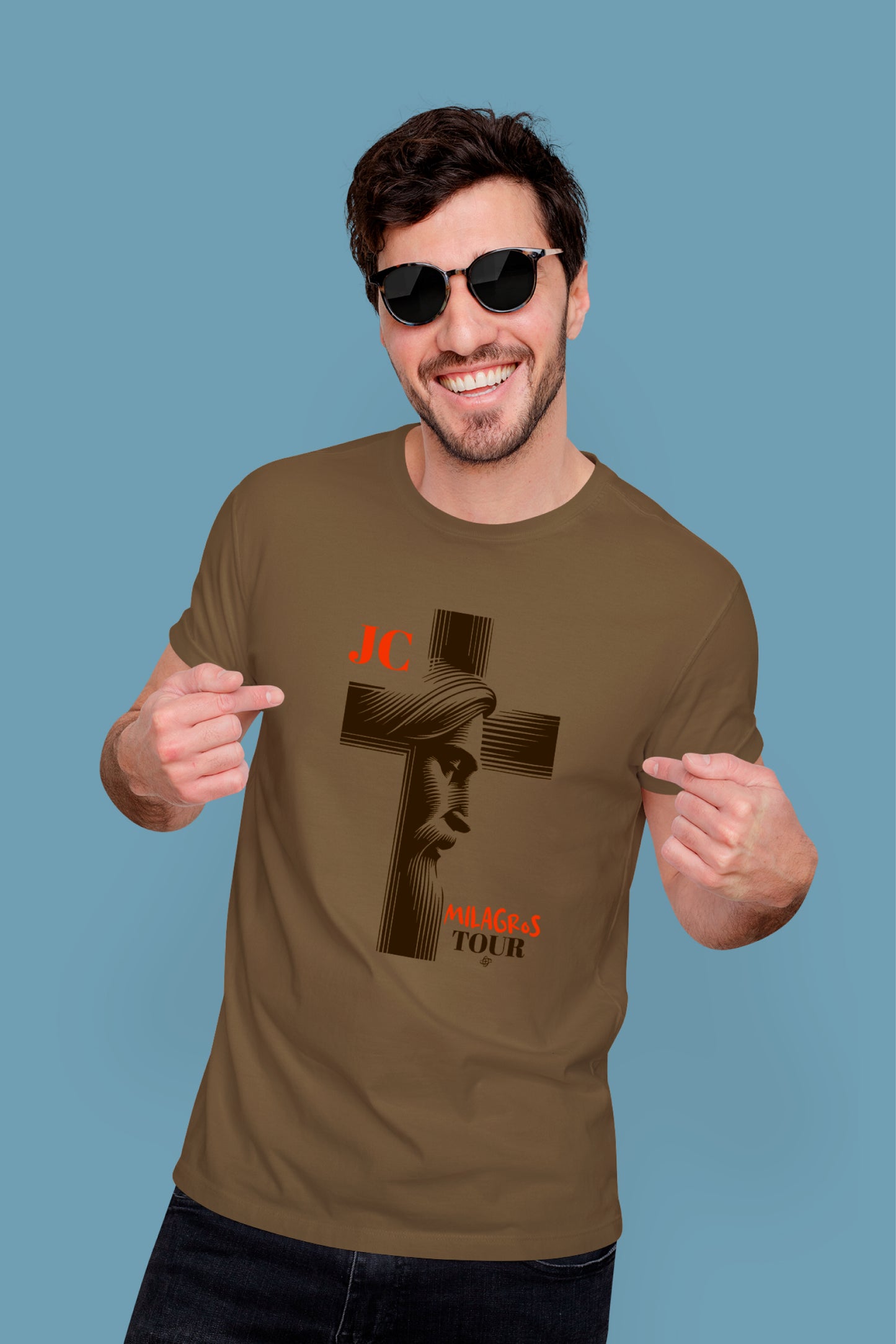 Playera Cristiana Milagros Tour Jesús | Xtomorfosis