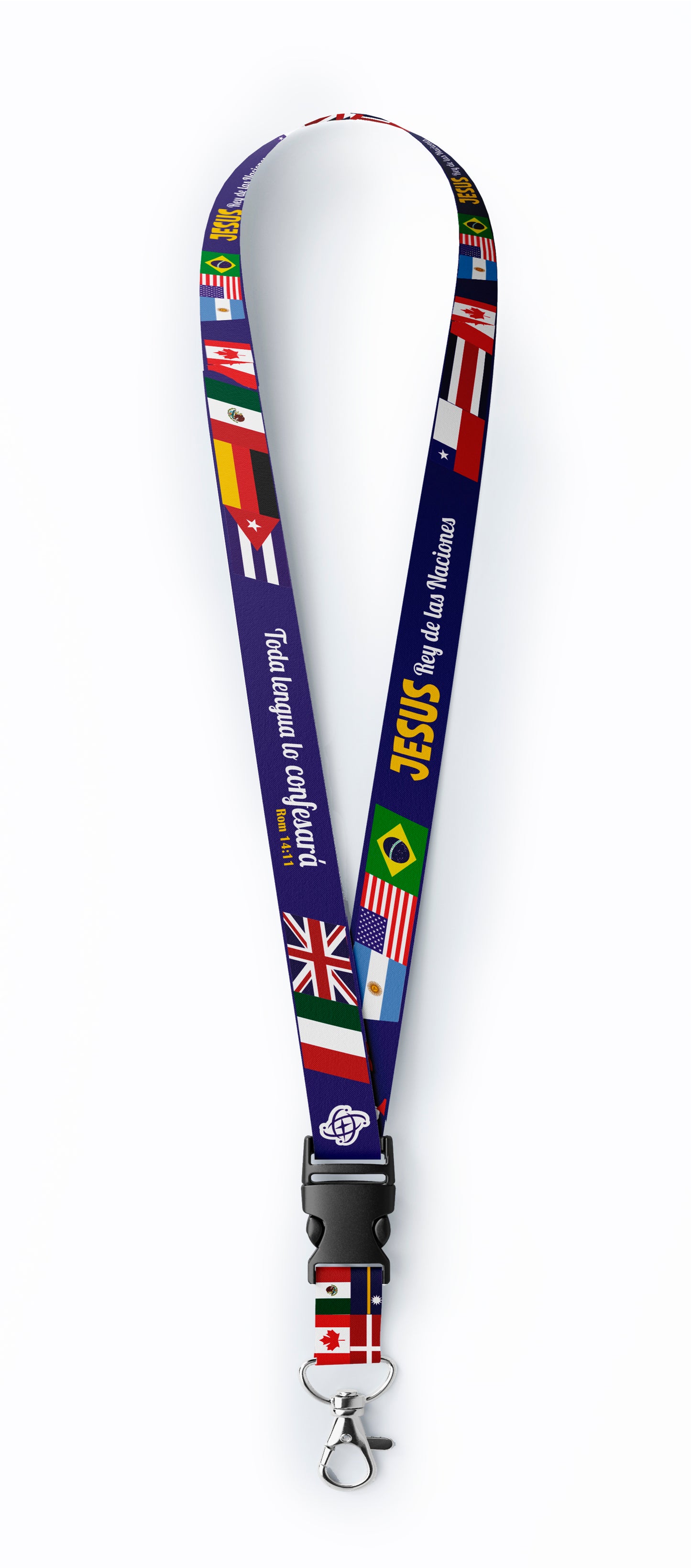Lanyard Cristiano Naciones | Xtomorfosis Accesorios