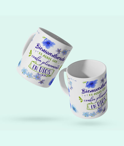 Taza Cristiana Bienaventurado | Xtomorfosis Accesorios