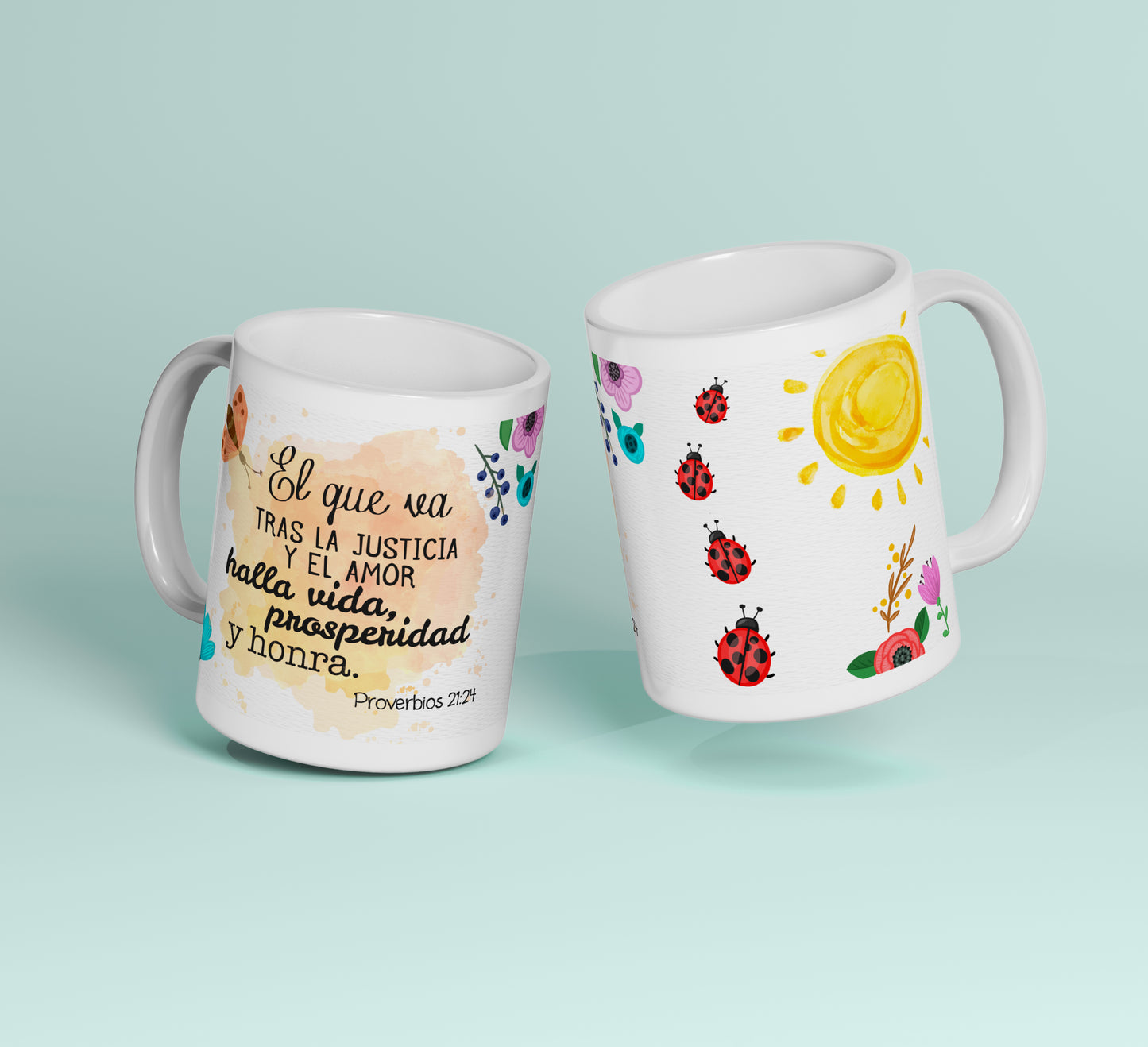 Taza Cristiana Proverbios | Xtomorfosis Accesorios