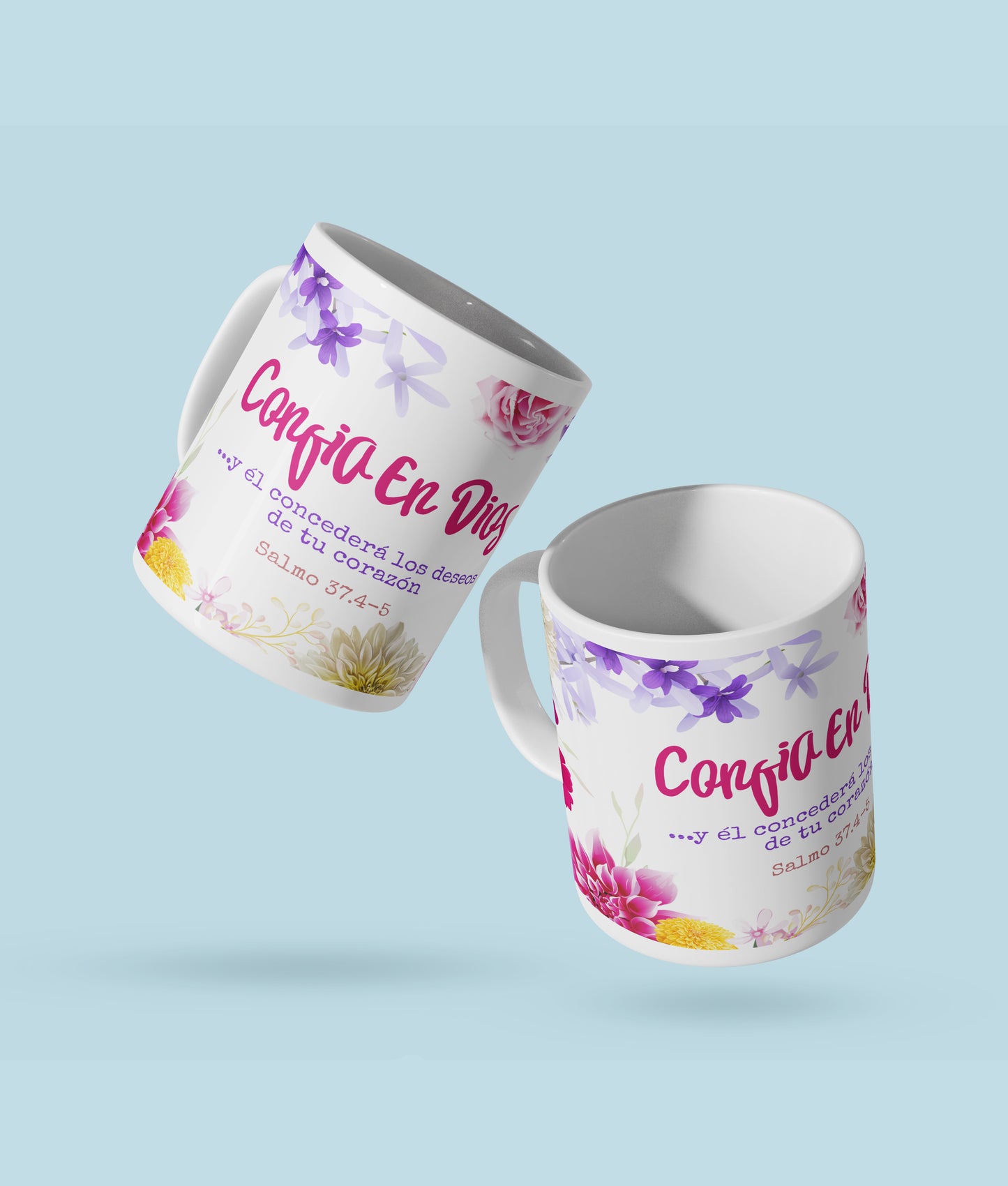 Taza Cristiana Confía en DIos | Xtomorfosis Accesorios