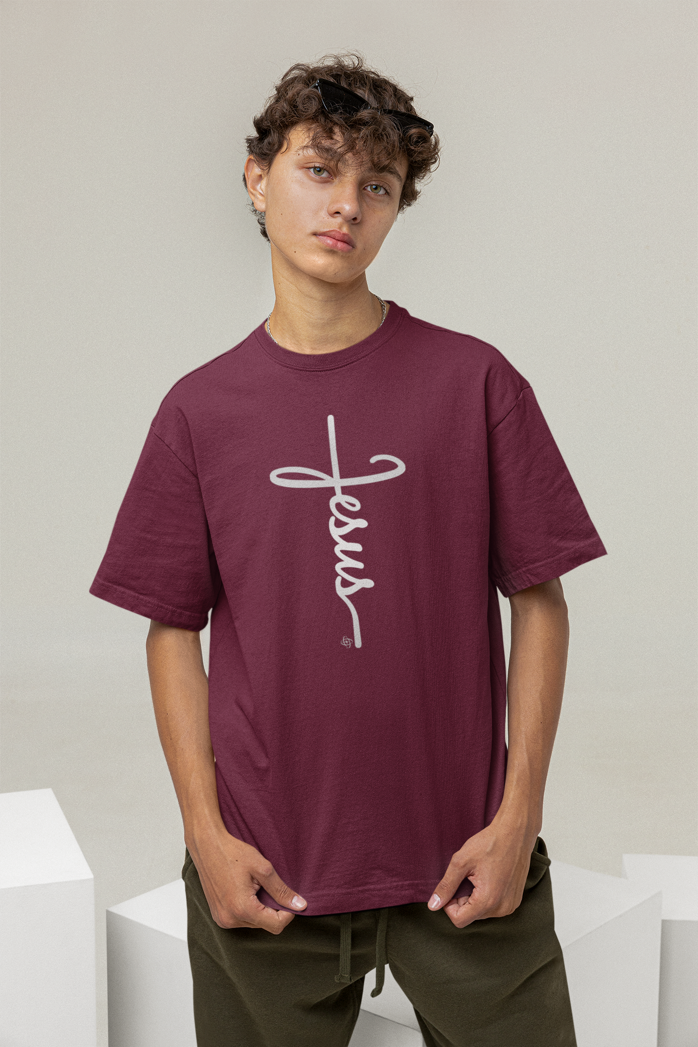 Playera Cristiana Firma Jesús | Xtomorfosis