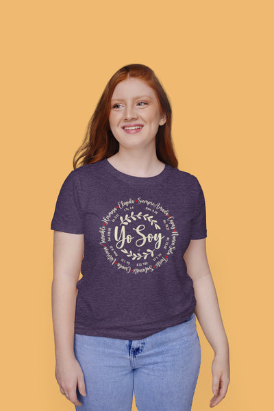 Playera Cristiana Yo Soy | Xtomorfosis Dama