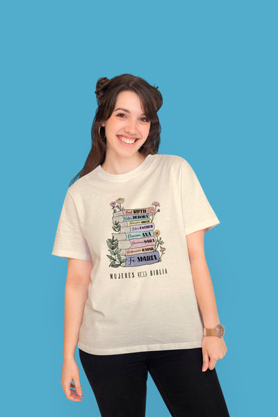 Playera Cristiana Mujeres de la Biblia | Xtomorfosis Dama